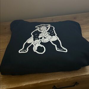 New England patriots Black Graphic Women's Top